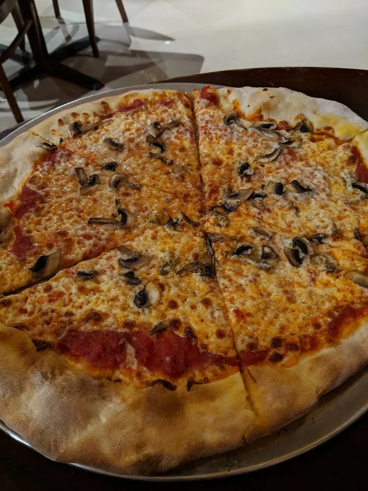 Build Your Own Mushroom Pizza