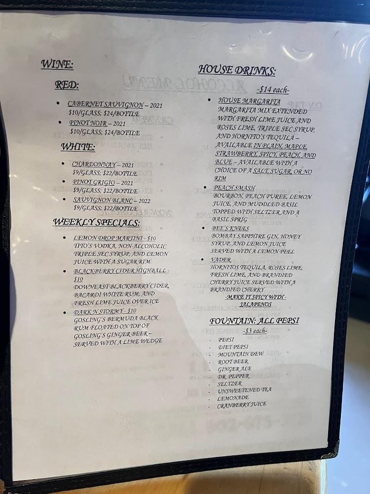 Pizza Stone VT Menu image 1
